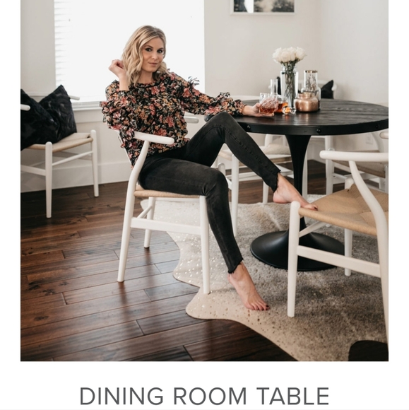 NWOT BLOGGERS FAVORITE Topshop Floral Ruffle Blouse Small - Picture 2 of 3